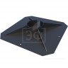 Оголовок сварной для винтовой сваи Ø108 - ОС 400x400